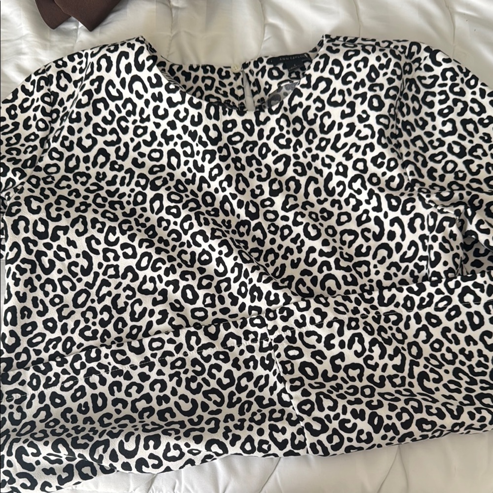 Leopard Print Women's Top